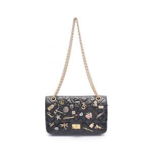 Chanel 2.55 Matelasse Mademoiselle Chain Lambskin Shoulder Bag